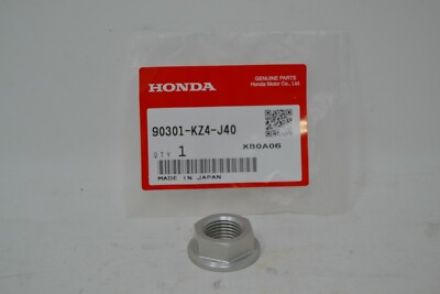OEM Honda Front Axle Nut 90301-KZ4-J40 CR125 CR250R CRF450R
