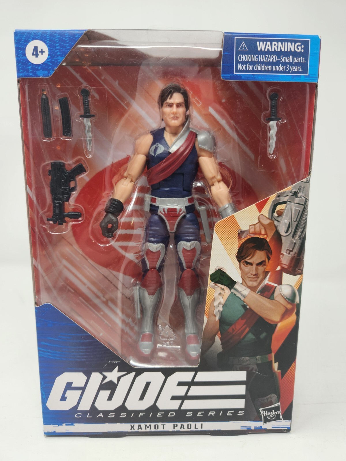 GI Joe Classified Series Xamot Action Figure #45 NIB 2022 Hasbro Sealed