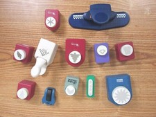 LOT OF 12 PAPER PUNCHES CRAFTS SCRAPBOOKING TOOLS FISKARS OTHER BRANDS