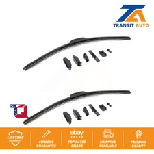 Front 28" + All-Season Wiper Blades Pair For Ford Escape Focus Dodge Grand &
