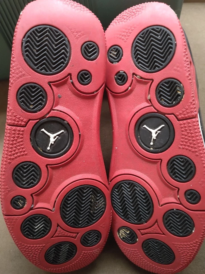 Gimnasio Hombre 9.5 Jordan Flight Negro y Rojo. Foto 4 de 4