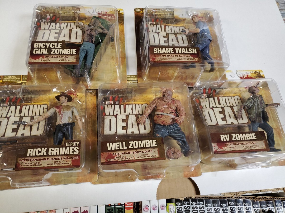 McFarlane toys AMC The Walking Dead action figures series (NIB