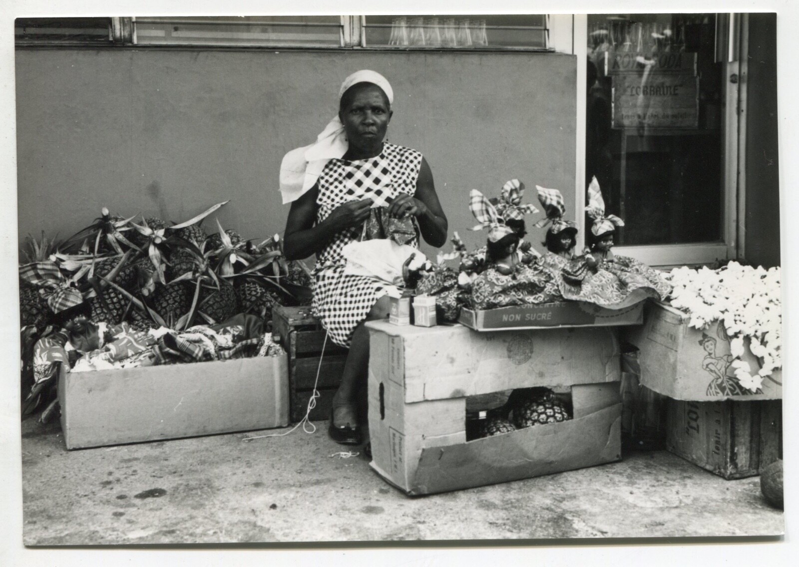 J.R. Beanie - Snapshot - PANAMA - 1950'S Silver Print - Central America - 2