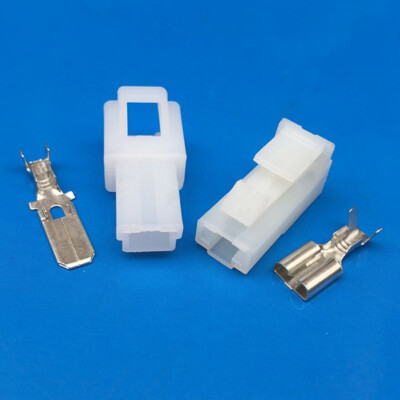 Conector Auto 1 Pin 6.3mm 1-Pin Car Auto Cable Wire Connector Plug Male Female Waterproof ...