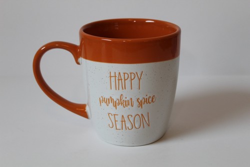 Global Design "Happy Pumpkin Spice Season" 18 oz Ceramic Coffee Mug - Picture 3 of 8