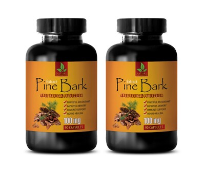 reenergize metabolism and energy - PINE BARK EXTRACT - heart health pills 2B