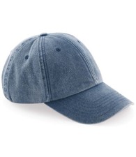 Vintage Baseball Cap, Low Profile Washed Hat, Pre-Curved Urban On-Trend Style