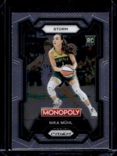 2024 Panini Prizm Monopoly Nika Muhl #4 Rookie