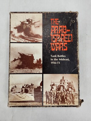The Arab Israeli Wars: Tank Battles in the Mideast Avalon Hill Circa 1970''s