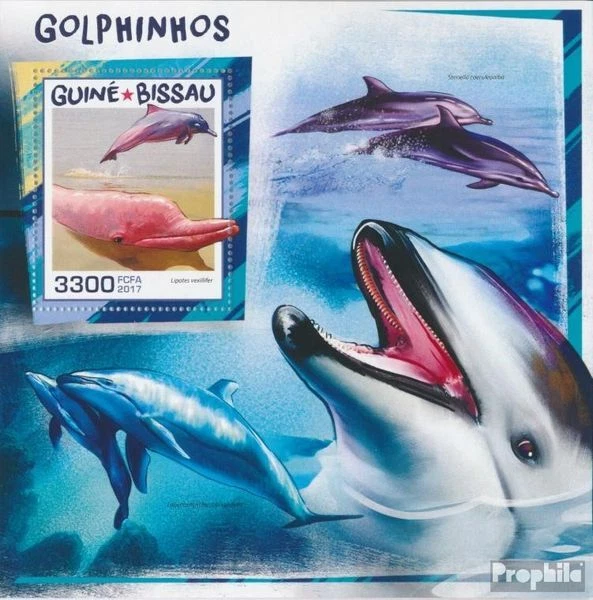 Timbres Guinée-bissau 2017 Mi bloc-feuillet 1652 (complète. édition) neuf avec g - Photo 1/1