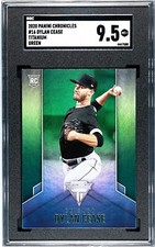2020 Panini Chronicles Titanium #16 Dylan Cease GREEN SGC 9.5 RC