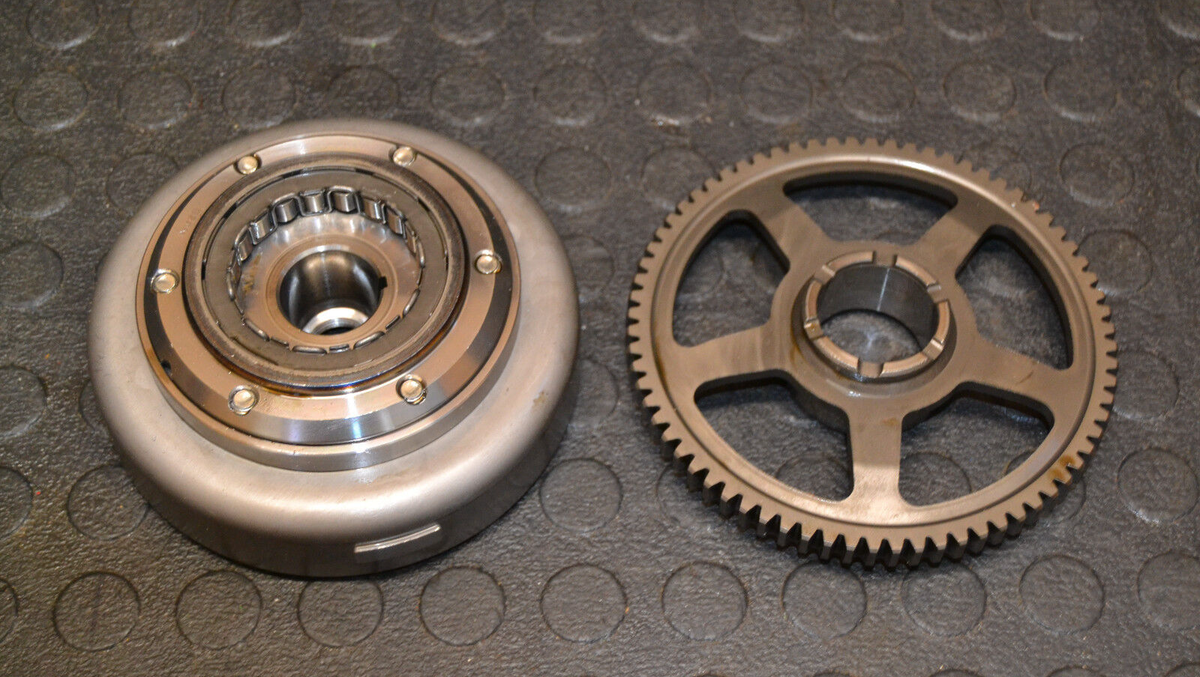 Honda 400ex OEM Engine Flywheel One Way Starter Clutch Gear
