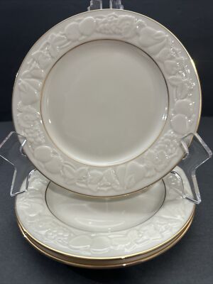 LENOX CHINA FRUITS OF LIFE 6.37'' BREAD PLATE  NEW REPLACEMENT