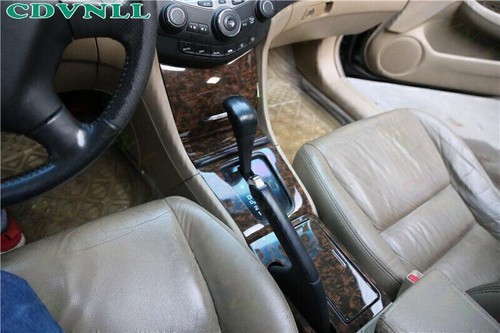 For Honda Accord 2003-07 Agate Wood Grain Central Console Gear Shift Frame Panel - Picture 12 of 12