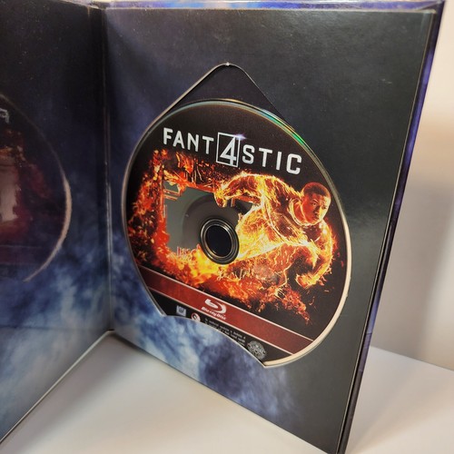 Fantastic Four 4 Limited Edition Photo Diary Blu-ray Target Exclusive Like New - Picture 7 of 9
