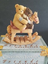 NEW CHERISHED TEDDIES 662046F HOMER AND FRIEND "ADVENTURE IS JUST AROUND" 1999