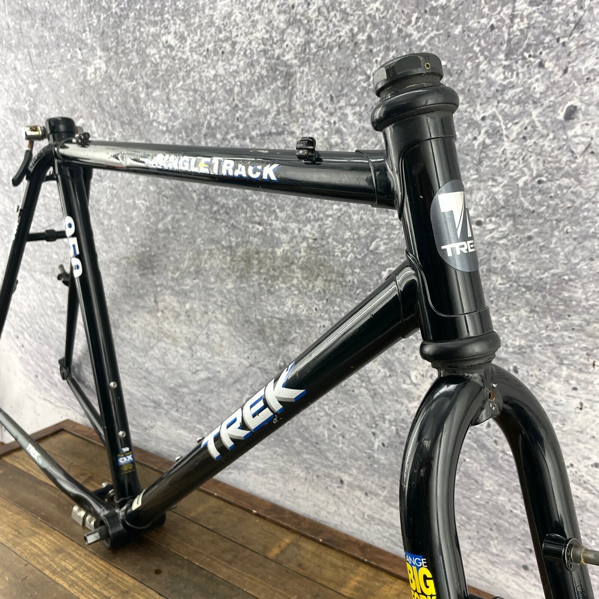 Vintage Trek 950 Frame Set 20 in Lugged Tange Big Fork Single