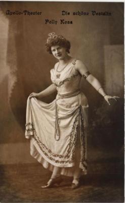 CPA AK Apollo Theater. Die schöne Vestalin. Polly Koss THEATER STAR (626818)
