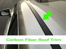 For Dodge 2004-2018 Vehicles 2pcs Flexible Carbon Fiber Roof Trim Molding Kit For Dodge 2004-2018 Vehicles 2pcs Flexible Carbon Fiber Roof Trim Molding Kit