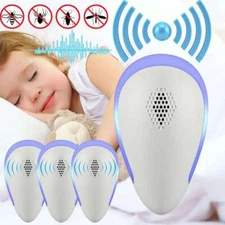 Pest Reject Ultrasonic Repeller Home Bed Bug Mites Spider Mosquitoes Defender