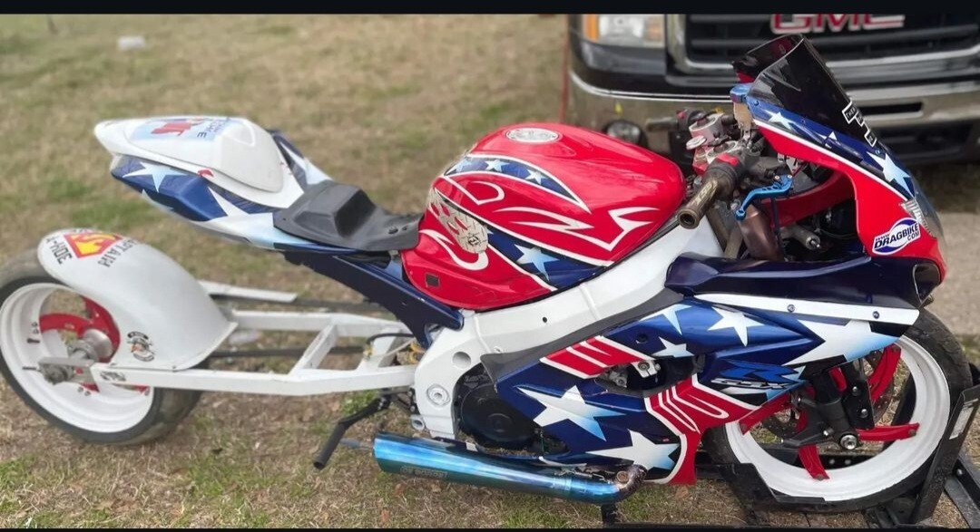 Exhaust Sidewinder DRAG RACES Pipe Competition SUZUKI GSX R 1000