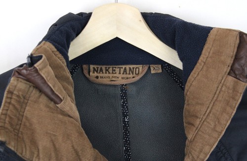 Naketano Veste Femme XS Zippée Polaire Doublée Col Montant Poches - Foto 6 di 12