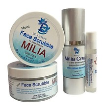 Milia Facial Treatment Bundle, Helps Dissolve and Reduce Milia, 4 pc