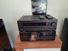 Teac Ad-600 CD / Kassettenrekorder +  AG-790 Stereo Receiver AM/FM Verstärker 