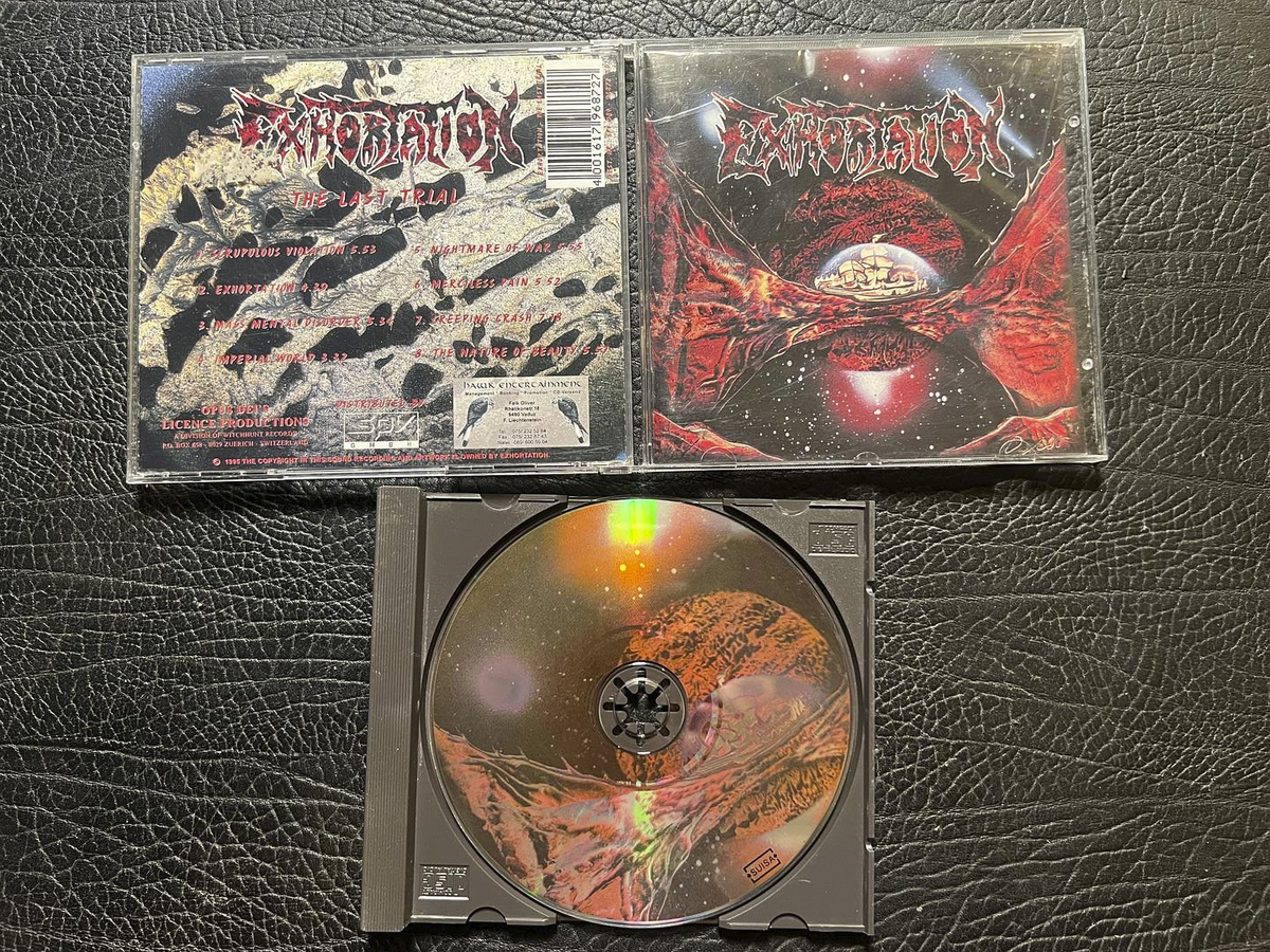 Exhortation - The Last Trial ORG CD OPUS 005 1995 DEATH METAL | eBay