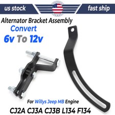Alternator Bracket Assembly For Willys Jeep Mb Engine Cj2a Cj3a Cj3b L134 F134