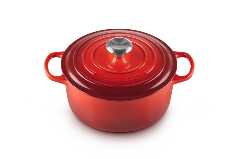 調理器具 Le Creuset Cocotte Ronde 24cm Le Creuset Cocotte Ronde Tradition 24cm 9.5in 4.5qt White Cast