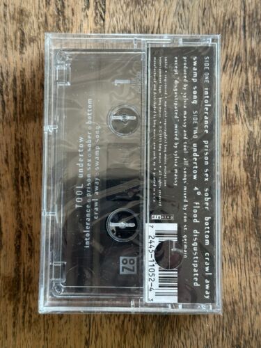 TOOL UNDERTOW 1993 Cassette Tape BMG ZOO 72445-11052-4 S2 HYPE STICKER SEALED!! - Picture 2 of 3