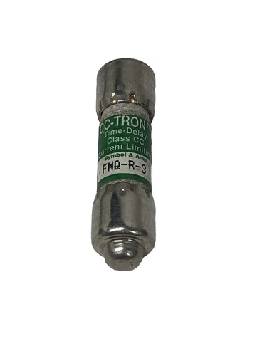 CC Tron FNQ-R-3 Time Delay, Class CC Current Limiting Fuse