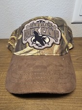 Camo Cabelas Duck Camp Hat Cap Strap Back H4 