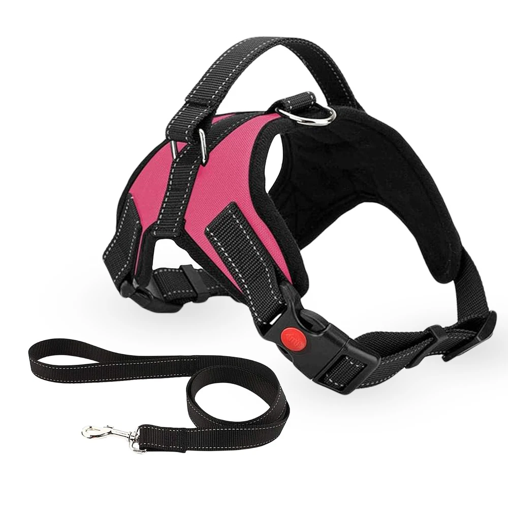 No-Pull Reflective Padded Dog Harness Adjustable for Small Medium Large Breeds