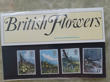 British Flowers  MNH Stamps presentation pack 1979 - combine postage