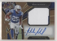 2019 Select Jumbo Signature Swatches Copper Prizm 16/49 Marlon Mack Auto n1u