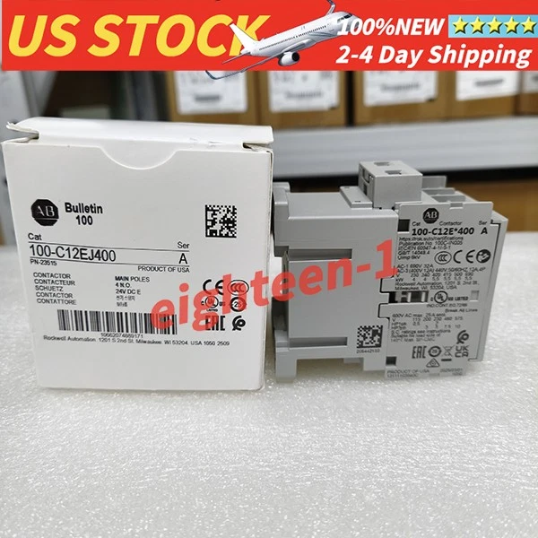 Brand NEW Allen-Bradley 100-C12EJ400 Contactor Free Shipping - thumbnail 4