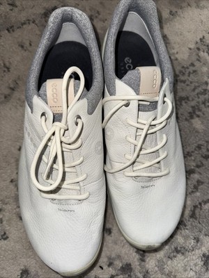 Men s ECCO BIOM G3 Golf Shoes Putty Leather 9M