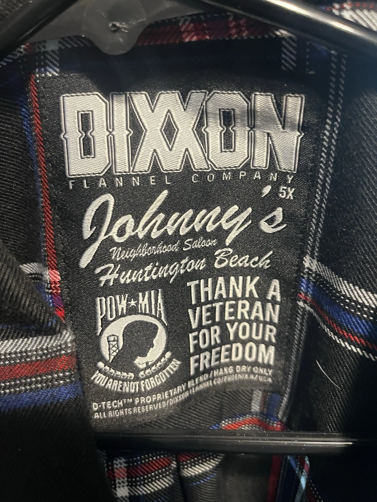 NEIGHBORHOOD Dixxon Johnnys Quartiere Saloon Flanella