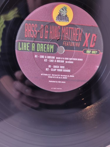 Bass-D & King Matthew Featuring XD* – Like A Dream Happy Hardcore - Picture 3 of 6