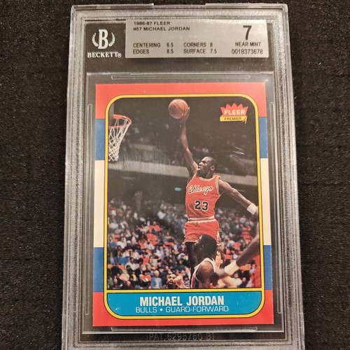 1986-87 Fleer - Michael Jordan #57 (RC)
