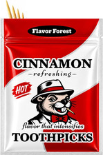 Hot Cinnamon Toothpicks 200Ct