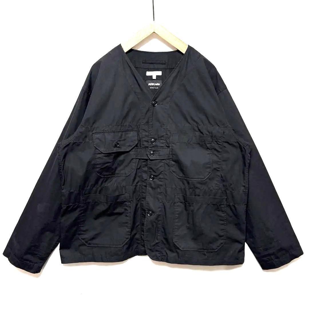 Engineered Garments L Size Custom Collarless Card… - image 1