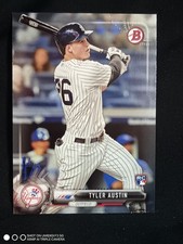 2017 Topps Bowman Red RC Rookie Yankees Tyler Austin #86