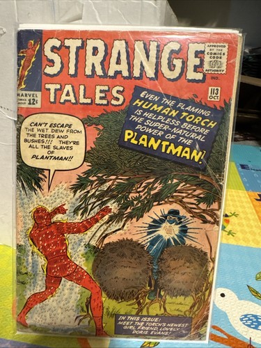Strange tales 113 A Gd To Gd+ A Possible 2.0 Or Better Look Nice Issue++¥+