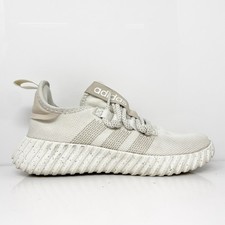 Adidas Womens Kaptir Flow IF6601 White Running Shoes Sneakers Size 6.5