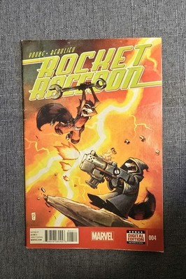 Rocket Raccoon #4 004 Vintage 2014 Marvel Comics Comic Book. Young Beaulieu