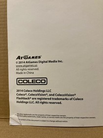 ColecoVision Flashback Console - 60 Games - CIB - Collector&rsquo;s Edition - AtGames