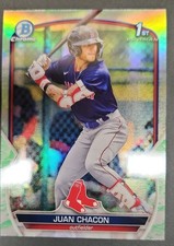 2023 Bowman - Chrome Prospects Juan Chacon #BCP-105 Lunar Glow Refractor (RC)